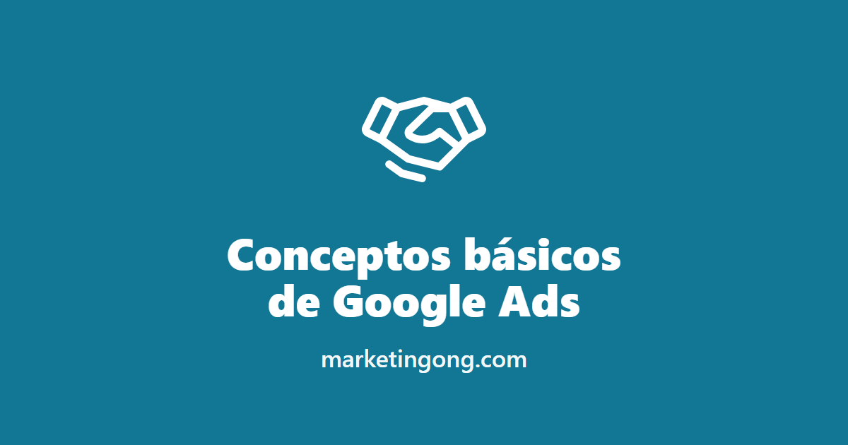Conceptos básicos de Google Ads